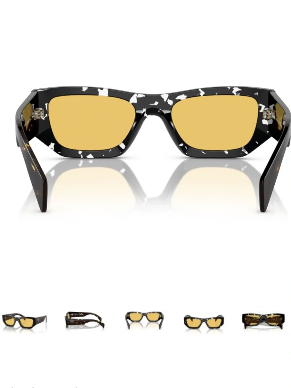 Prada bold rectangular
